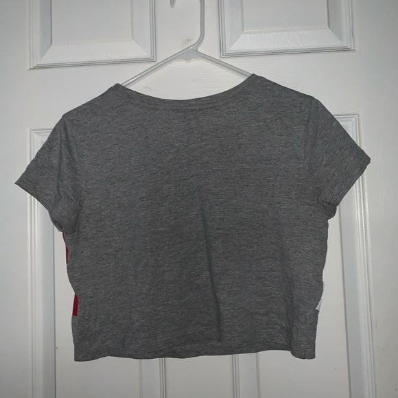 red and white tommy hilfiger crop top - Picture 4 of 6